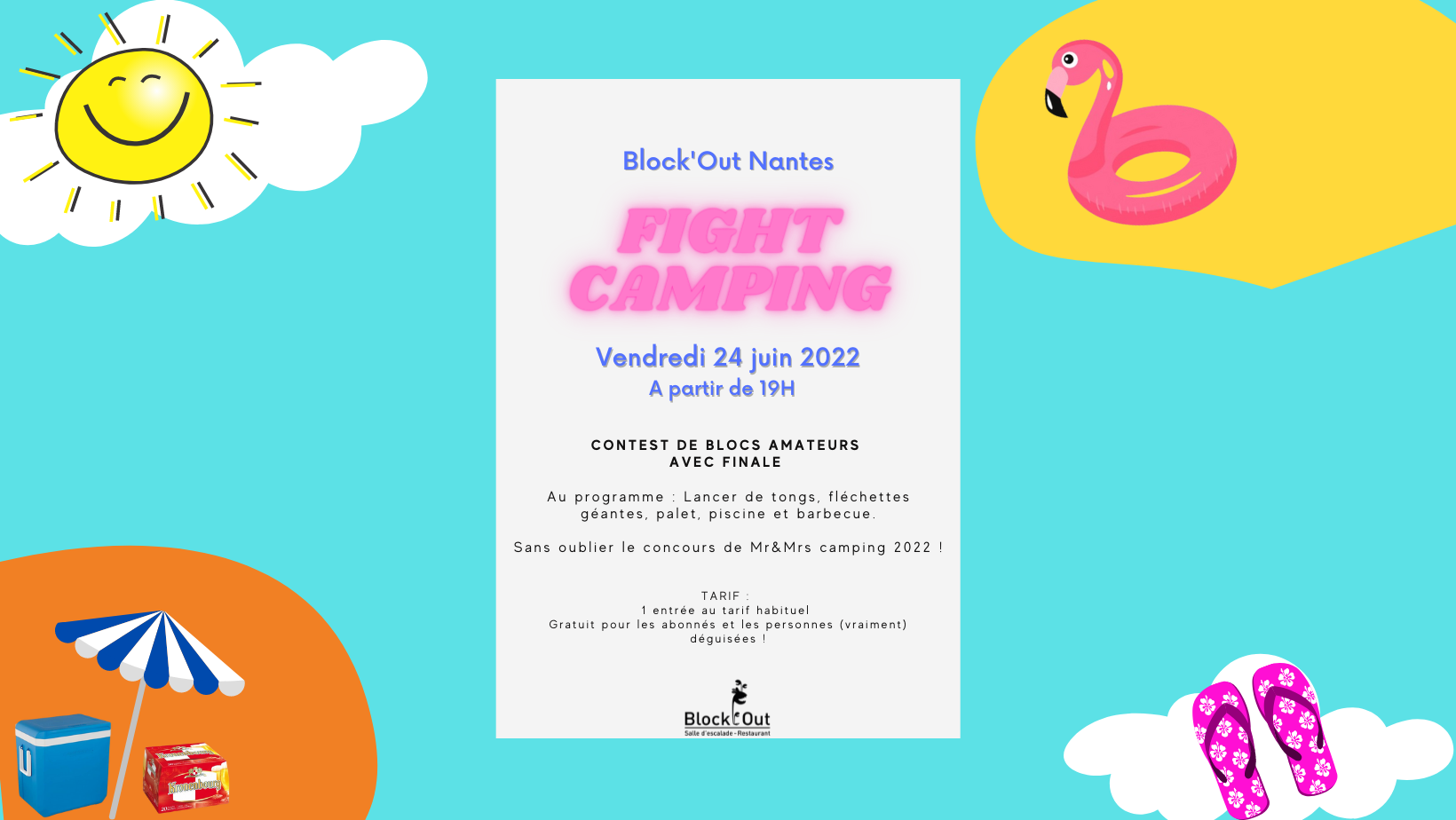 FIGHT CAMPING avec finales vendredi 24 juin 2022